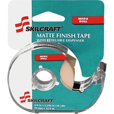 SKILCRAFT Tape Dispenser Kit With Tape