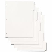 SKILCRAFT Loose-leaf Binder Index Sheet Set