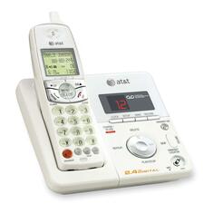 AT&T 2.40 GHz Cordless Phone - White