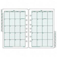 Franklin Covey Classic Monthly Organizer Tab Refills