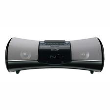 Sharp DK-A1BK Speaker System - 5 W RMS - Gloss Black