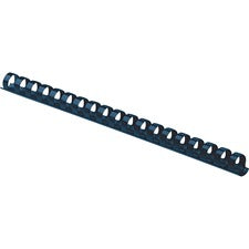 Fellowes Plastic Combs - Round Back 3/8" 55 sheets Navy 100 pk