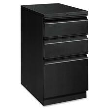 HON Brigade Mobile Pedestal, 19-7/8"D - 3-Drawer