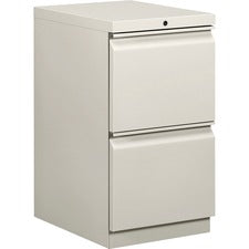 HON Brigade Mobile Pedestal, 19-7/8"D - 2-Drawer