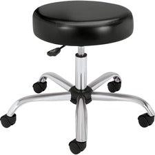 HON Medical Stool, Black Vinyl