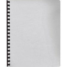 Fellowes Expressions™ Grain Presentation Covers - Oversize, White, 200 pack