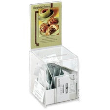 Safco Acrylic Collection Box