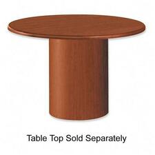 HON Round Top Laminate Conference Table Base