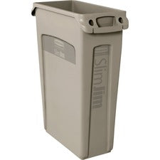Rubbermaid Commercial Venting Slim Jim Waste Container