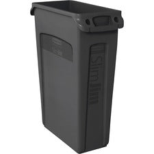 Rubbermaid Commercial Venting Slim Jim Waste Container
