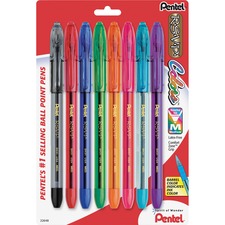 Pentel R.S.V.P. Multi Pack Stick Ballpoint Pens