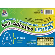 Pacon Reusable Self-Adhesive Letters