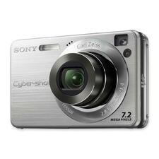Sony Cyber-shot DSC-W120 7.2 Megapixel Compact Camera - Silver