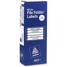 Avery&reg; Continuous Form File Folder Labels for Pin-Fed Printers
