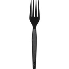 Dixie Bulk Heavyweight Black Plastic Cutlery