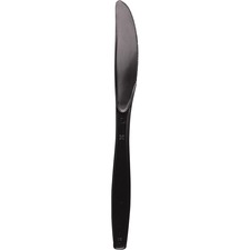 Dixie Heavyweight Black Plastic Cutlery