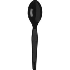 Dixie Heavyweight Black Plastic Cutlery