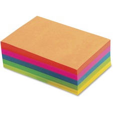 TOPS Fluorescent Memo Sheets