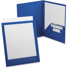 TOPS Oxford ViewFolio Plus Twin Pocket Folders