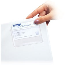 C-Line Self-Adhesive Business Card Holders