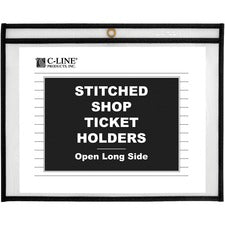 C-Line Shop Shop Ticket Holders, Stitched
