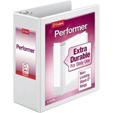 Cardinal Performer ClearVue Slant-D Ring Binder