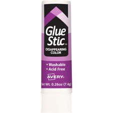 Avery® Disappearing Color Glue Stic