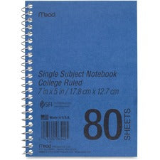 Mead Heavyweight Single Subject Notebook