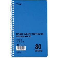 Mead Single Subject College-ruled Notebook