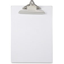 Saunders Transparent Clipboard with High Capacity Clip