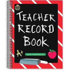 Teacher Created Resources Chalkboard Teacher Record Book