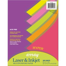 Pacon Laser, Inkjet Print Bond Paper - 10 Recycled