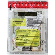 MMF Clear Tamper-Evident Deposit Bags