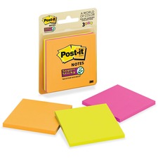 Post-it® Super Sticky Note Pads - Rio De Janeiro Collection