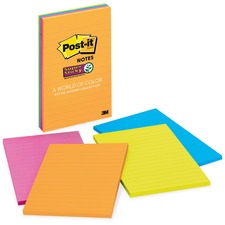 Post-it® Super Sticky Notes - Rio de Janeiro Color Collection