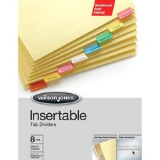 Wilson Jones Gold Line Insertable Dividers