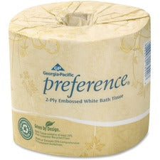 Georgia-Pacific Preference Embossed Bath Tissue
