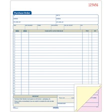 Adams 3-Part Carbonless Purchase Order Book