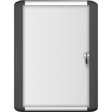 MasterVision Swing Door Enclosed Dry-erase Board