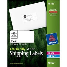 Avery® EcoFriendly Shipping Labels