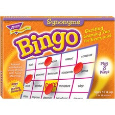 Trend Synonyms Bingo Game