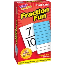 Trend Fraction Fun Flash Cards