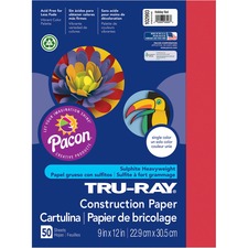Tru-Ray Heavyweight Construction Paper