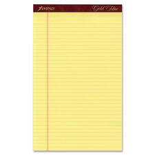 Ampad Gold Fibre Premium Legal/narrow - ruled Writing Pad - Legal