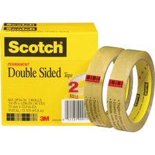Scotch Permanent Double-Sided Tape - 3/4