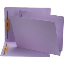 Smead End Tab Fastener File Folders with Shelf-Master Reinforced Tab