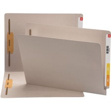 Smead End Tab Fastener File Folders with Shelf-Master Reinforced Tab