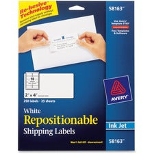 Avery® Repositionable Mailing Labels
