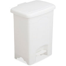 Safco Plastic Step-on 4-Gallon Receptacle