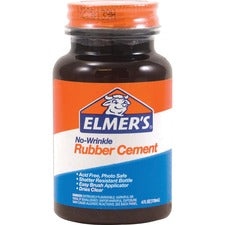 Elmer's ROSS 4 oz Bottle Rubber Cement with Brush
